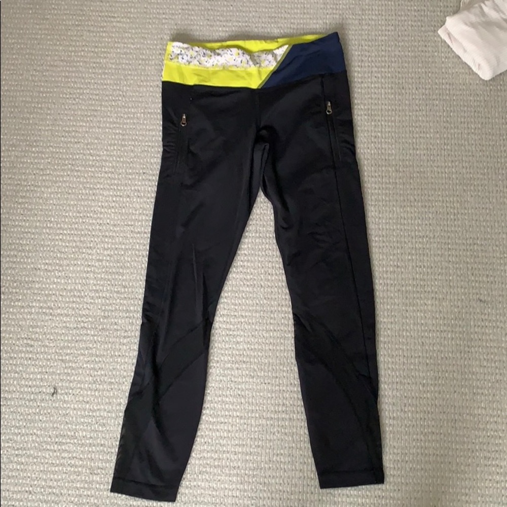 7/8 cropped leggings from Lulu Lemon